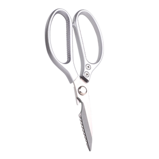 特大号多功能厨房剪刀家用杀鱼强力鸡骨剪烤肉专用长刃裁缝手工办公剪子不锈钢超锋利辅食食物剪刀