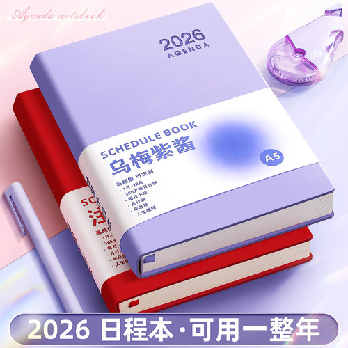 2026年日程本计划本打卡本