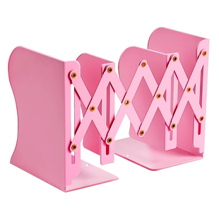 可伸缩书立架高中生简约书架桌面书本收纳架书靠书档书夹折叠固定书本立架学生用桌上立书架创意放书神器收缩