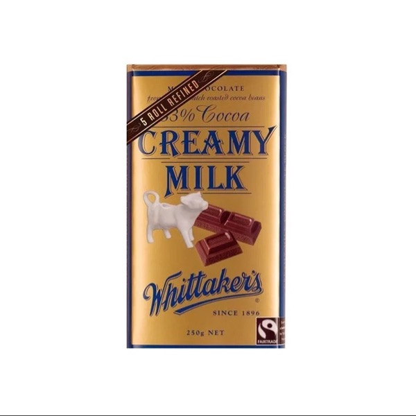 新西兰 Whittakers/惠特克 CreamyMilk香滑牛奶巧克力33%可可