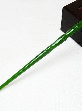 碧绿色发簪女步摇竹节发髻发冠 COS汉服配饰头饰簪子发钗发饰配饰