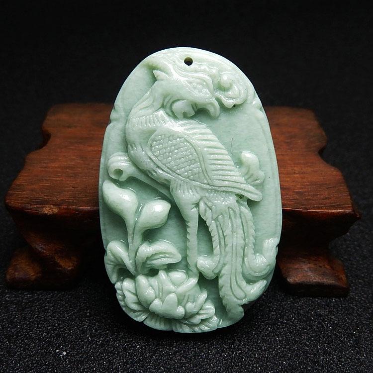 天然贵州翠玉坠汉服吊坠