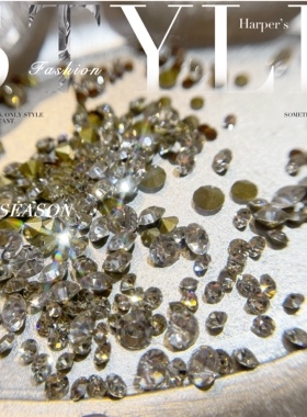 美甲尖底钻混装8#-20#/白色 烟黄色 透明灰多色可选 牛妞范