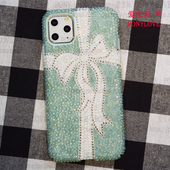 17奥地利水晶pro水钻14镶钻max苹果16手机壳适用iphone定制订做15