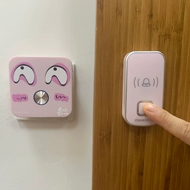 pin chuông cửa Chuông cửa không dây tại nhà Chuông cửa thông minh siêu dài điều khiển từ xa điện tử âm lượng lớn dễ thương âm nhạc sáng tạo một đến hai pin chuông cửa không dây chuông báo không dây
