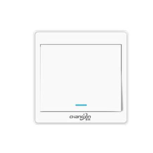 遥控开关控制器无线电灯控面板智能家居免布线双控家用远程随意贴