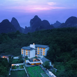 【限时特惠】阳朔·玖壤奢华精品度假酒店2晚连住+双早+下午茶