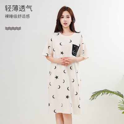 SPIRAL/司派罗纯棉夏季青春睡裙