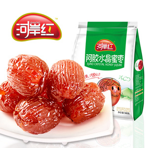 【河岸红旗舰店】阿胶水晶蜜枣500g