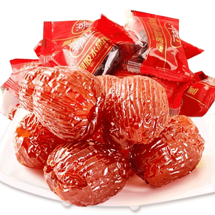 河岸红阿胶水晶蜜枣1000g去核包粽子煲粥山东独立休闲包装金丝枣