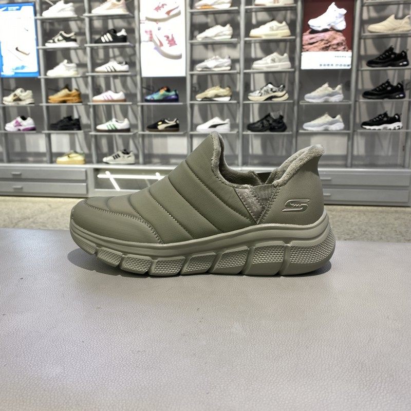 特价清仓正品斯凯奇Skechers男款低帮百搭户外运动休闲鞋118318