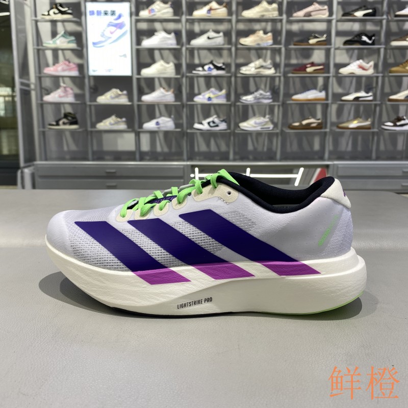 正品阿迪达斯ADIDAS男轻便新款竞速训练健身运动休闲跑步鞋JS4495