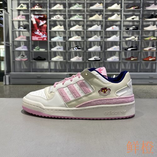 ADIDAS三叶草女低帮拼接板鞋