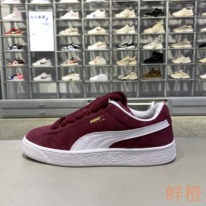 彪马PUMA正品撞色跑道LOGO板鞋