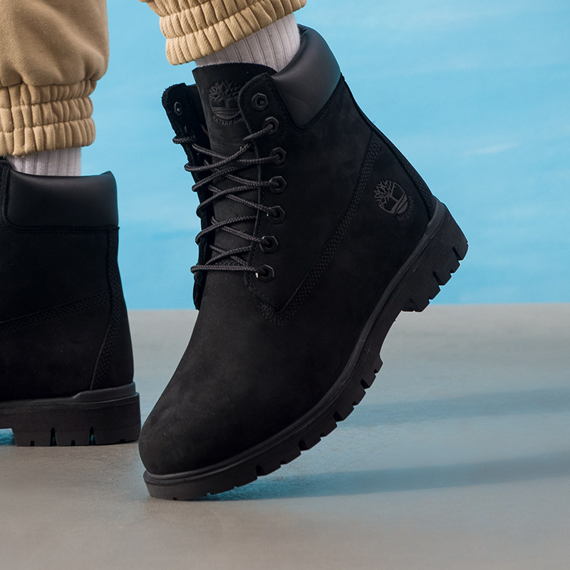 秋正品Timberland添柏岚简约男款高帮马丁靴保暖户外鞋A1JI2001