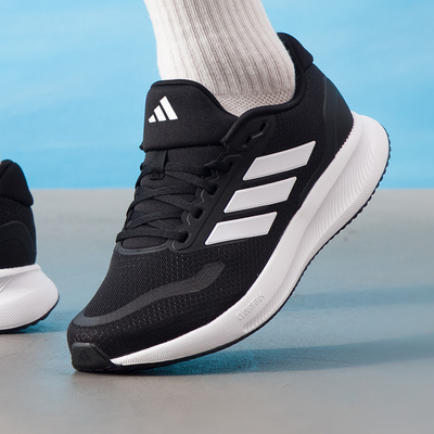 正品ADIDAS阿迪达斯RUNFALCON男透气健身运动休闲跑步鞋JP6377