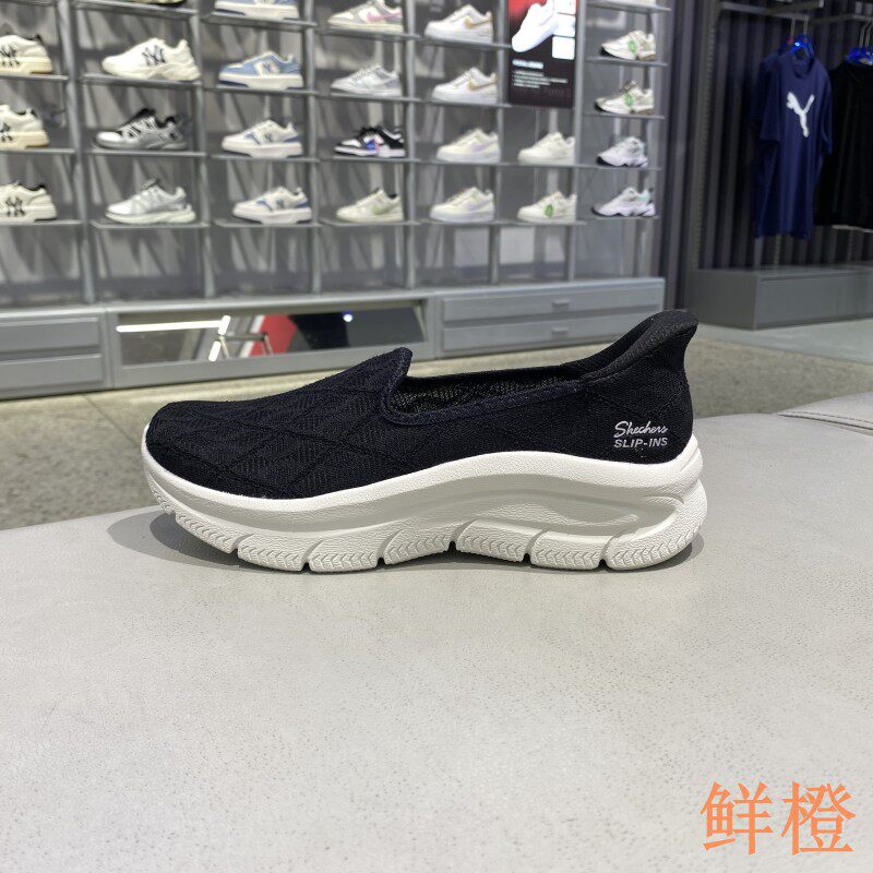 正品Skechers斯凯奇女MODERN D'LUX 系列一脚穿浅口运动休闲鞋