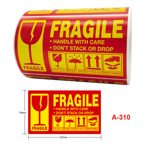 fragilesticker贴纸不干胶