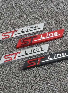 适用于锐际高配STline侧标福克斯锐界探险者改装翼子板车标贴