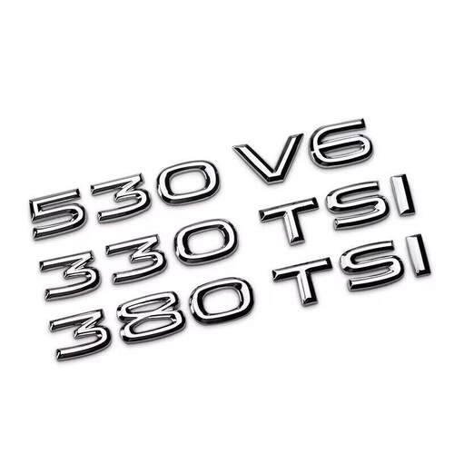 大众途昂排量标380TSI530V6车标