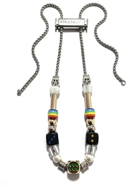 hiphop彩色男女项链CHERIENIU