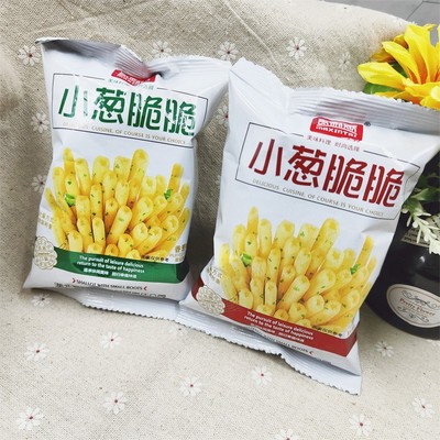 马新泰小葱脆脆小根葱香葱香辣烧烤膨化食品500g包邮休闲食品一根