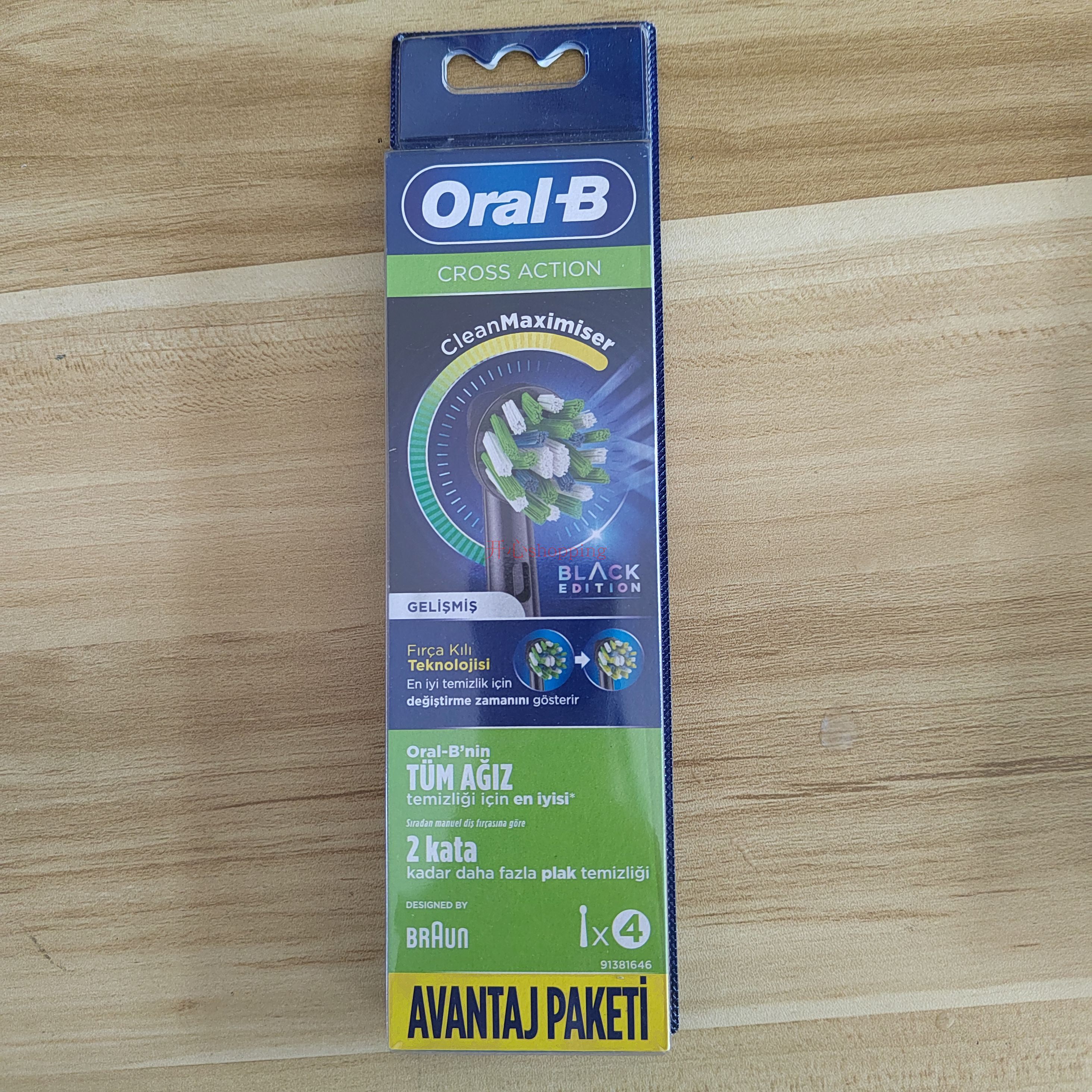 博朗OralB/欧乐B电动牙刷头eb20适合D12 D16欧乐比成人通用替换头