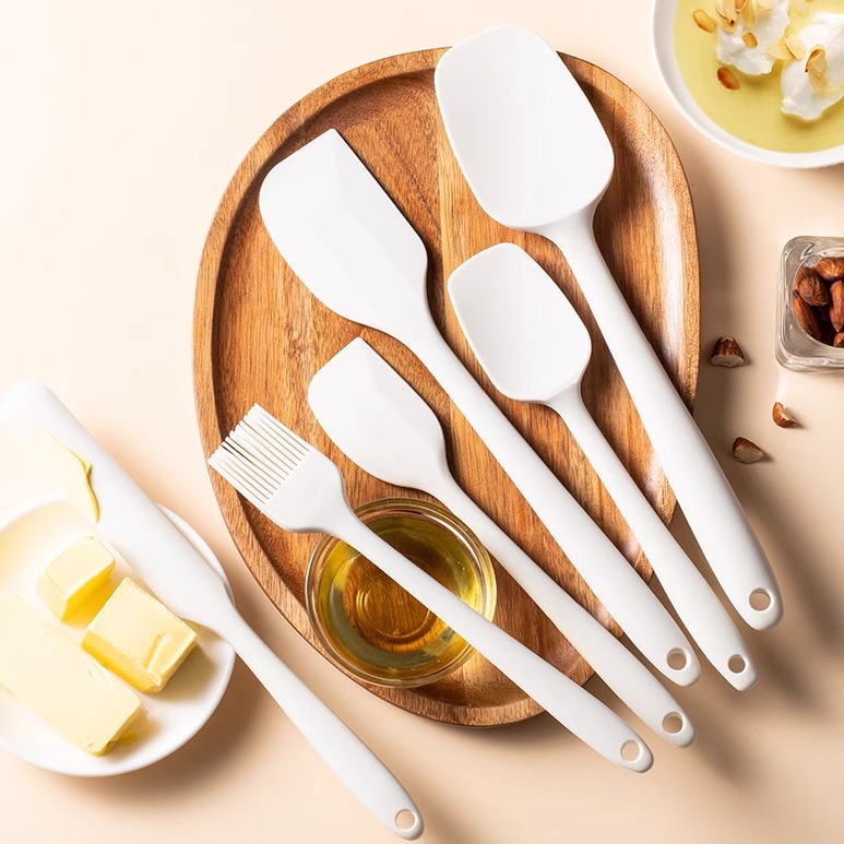 硅胶刮刀抹刀油刷工具6六件套装