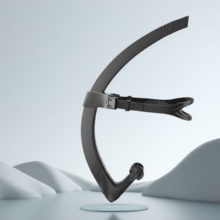 AquaSphere同款 备 游泳专用呼吸管自由泳训练水下呼吸器前置游泳装