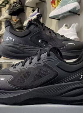 李宁2025秋冬款男子SOFT GO2 V4男子软底舒适透气慢跑鞋AGLV063