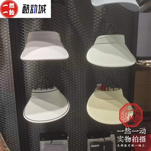 李宁夏季女子UV50+防晒透气潮流可调教空顶帽运动帽遮阳帽AMXW032