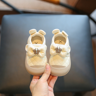 宝宝鞋女宝学步鞋软底婴儿鞋子1一2-3岁幼儿公主鞋春款单鞋小皮鞋