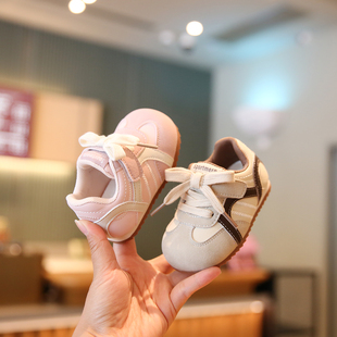 小步点宝宝鞋子学步鞋春季软底婴幼儿鞋女宝机能鞋男童儿童运动鞋