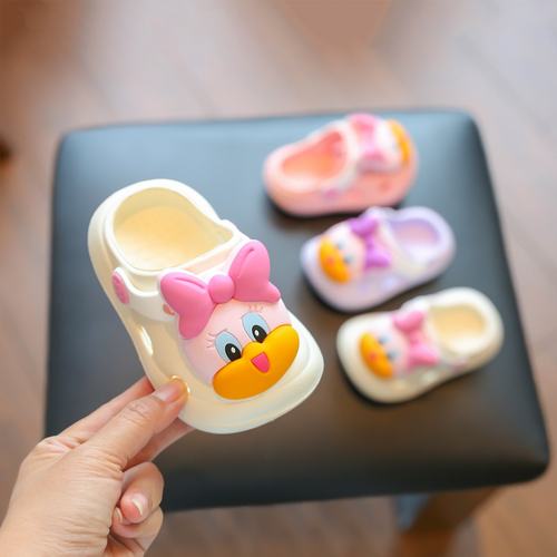 宝宝洞洞鞋小童卡通拖鞋