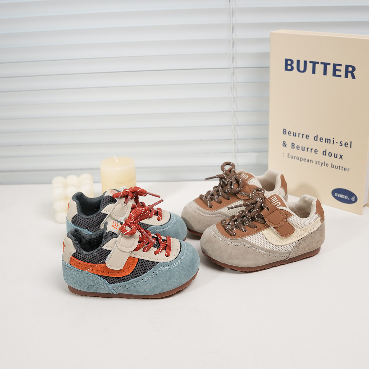 宝宝运动鞋加绒二棉鞋