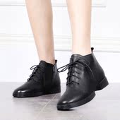 真皮女软底平跟水兵跳舞鞋 现代爵士秋季 新款 意中飞舞蹈鞋 广场舞鞋