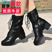 女 意中飞春夏舞蹈鞋 真皮 广场舞鞋 水兵舞蹈鞋 女士跳舞鞋 现代舞鞋