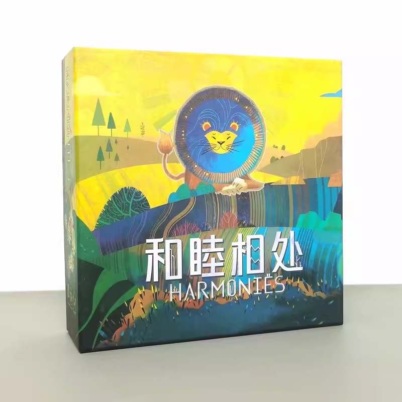 和睦相处桌游卡牌harmonies和谐竞争德式桌面游戏1-4人自然和弦