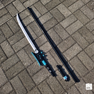 【超大号】绝区零月城柳专武模型硬塑料款cos道具薙刀道具未开刃