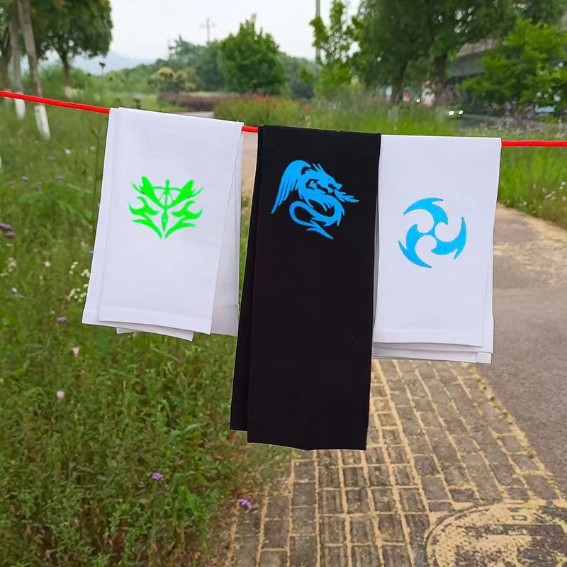 夜光儿童袖套夏季防晒冰凉袖薄款冰丝手套男童女童小孩手臂宝宝袖