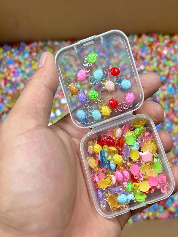 全红禅同款迷你小乌龟小鼻噶对对碰可爱夜光mini微缩摆件树脂配件