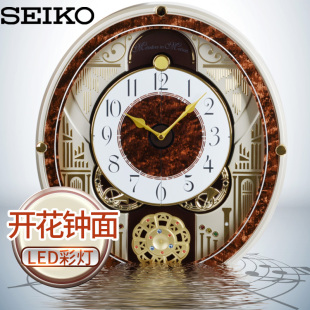 大气音乐挂钟 奏乐报时18英寸客厅欧式 seiko日本精工时 新品