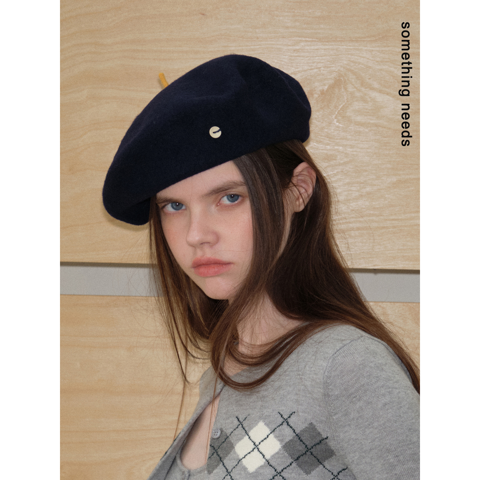 大艺术家秋冬季100%绵羊毛贝雷帽