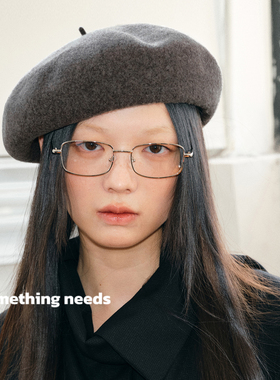 郑佰万 纯羊毛贝雷帽子高品质秋冬画家帽女多色百搭南瓜帽时髦潮