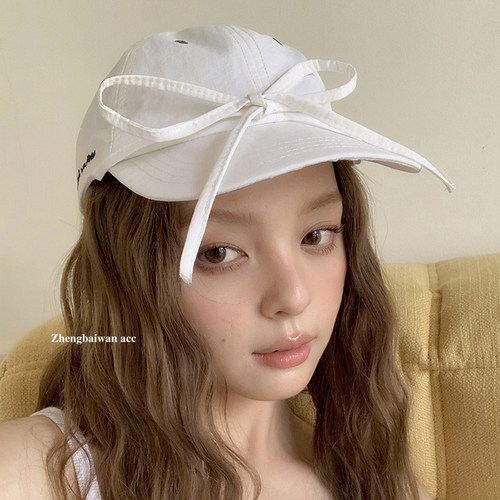 蝴蝶结帽子女2026新款春季