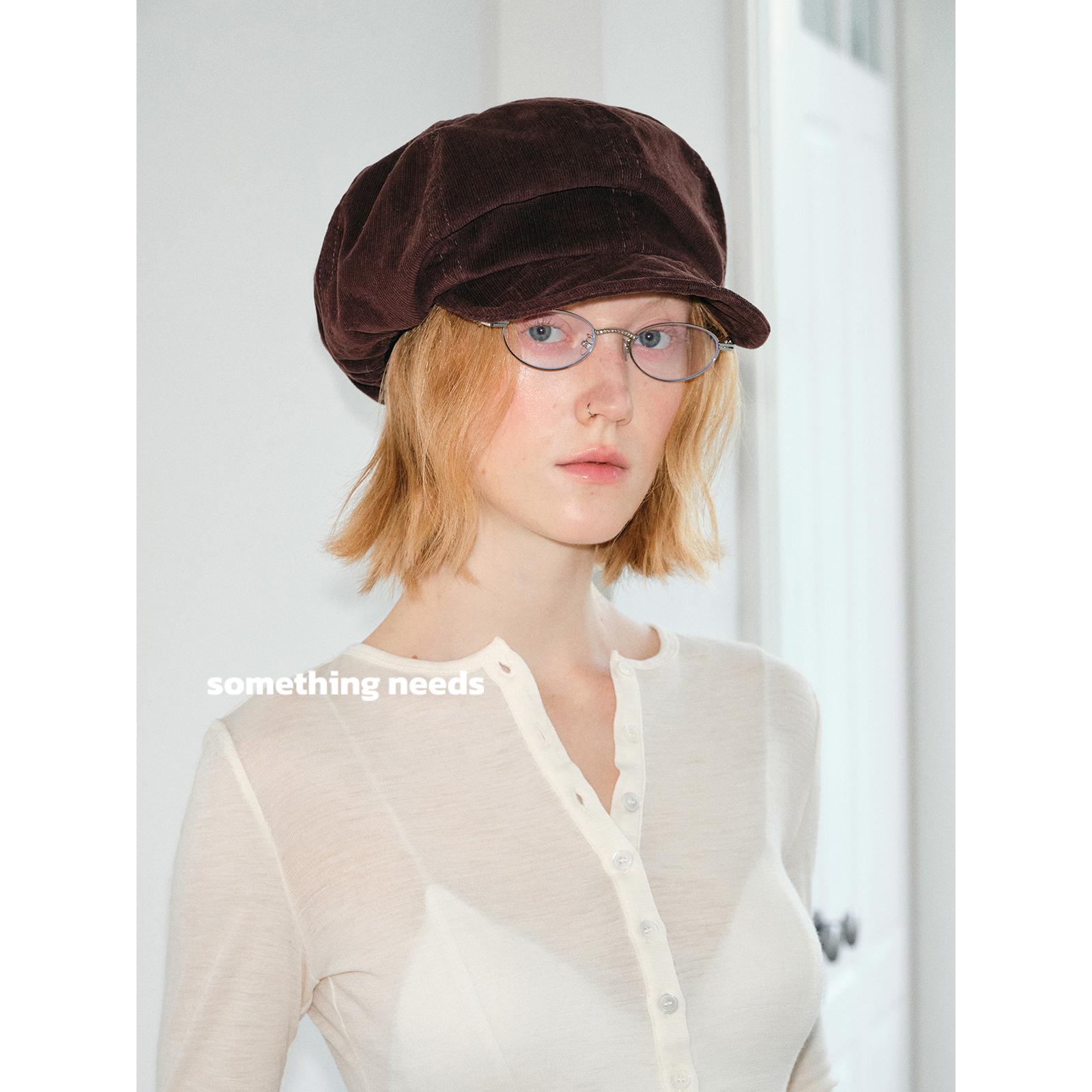 复古洋气贝雷帽美拉德画家帽