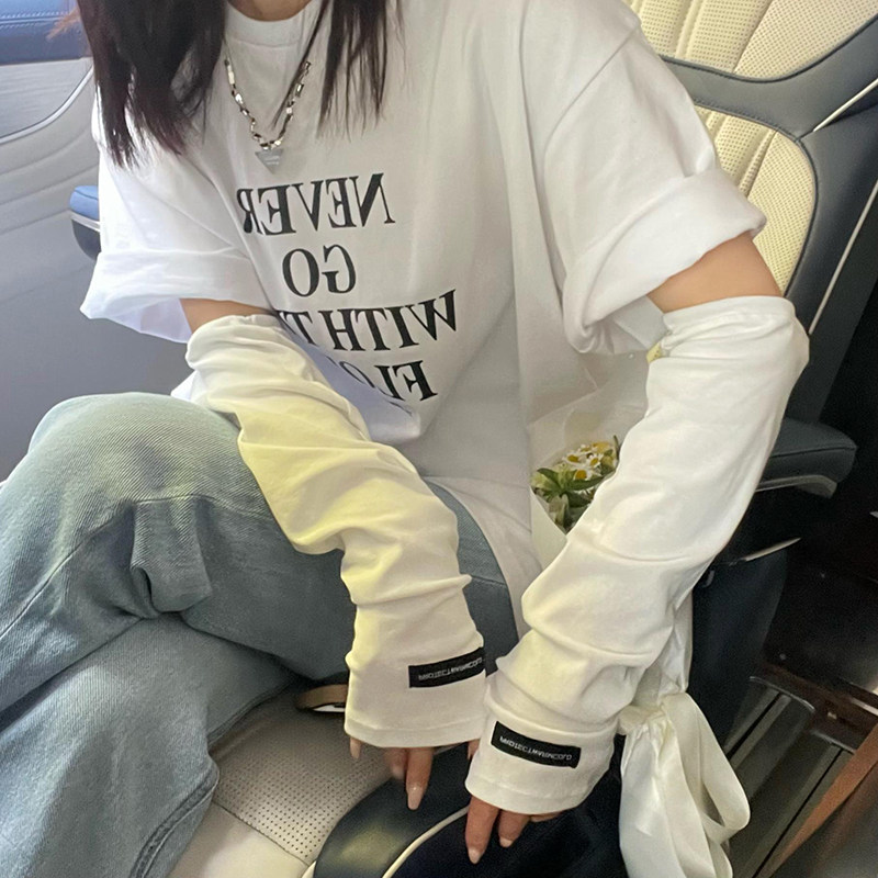 郑佰万 夏季袖子冰丝袖套网红辣妹宽松手袖防紫外线ins防晒冰袖潮,服饰配件/皮带/帽子/围巾,防晒袖套,淘宝优惠券,粉丝福利购,淘宝优惠卷