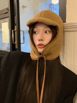 时尚潮人中性雷锋帽女百搭包头帽