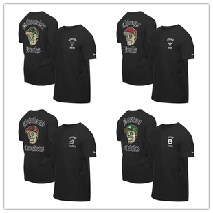 new era 凯尔特人 雄鹿 公牛 骑士 骷髅头糖 T恤 Sugar Skull