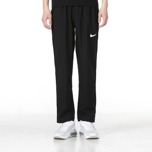 Nike耐克速干休闲男裤夏新款透气轻薄宽松运动直筒长裤DM6627-010